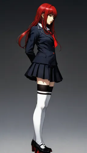 kotobukiya,3d figure,kantai collection sailor,3d model,red-haired,redhead doll,asuka langley soryu,anime 3d,game figure,3d modeling,3d rendered,rc model,doll figure,school uniform,maki,female doll,mikuru asahina,delta sailor,3d render,plastic model,Illustration,Japanese style,Japanese Style 18