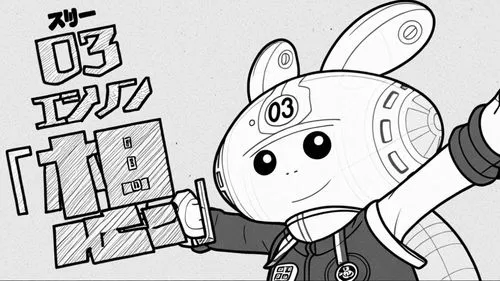 Vegapunk Edison 1,kinnikuman,gunpla,toeic,irabu,tkuma,rabbot,Design Sketch,Design Sketch,Black and white Comic