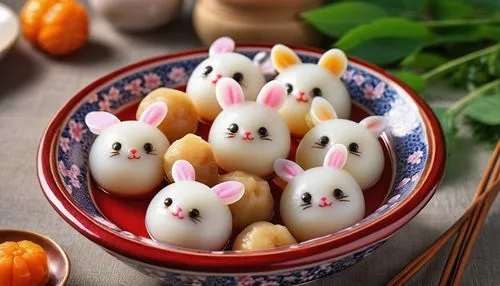 scared eggs,dango,easter rabbits,kawaii food,tangyuan,chicken lolipops,kusa mochi,kawaii foods,mitarashi dango,sakura mochi,boiled eggs,kawaii vegetables,bánh bao,mochi,round kawaii animals,marzipan figures,chicken eggs,daikon,marzipan potatoes,kawaii snails,Photography,General,Realistic