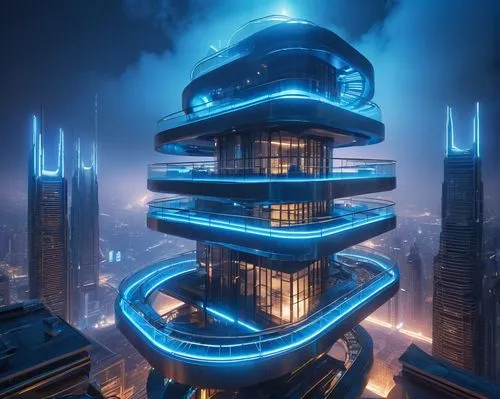 futuristic architecture,arcology,the energy tower,futuristic landscape,futuristic,sky space concept,cybercity,cyberport,electric tower,skyscraper,hypermodern,ordos,prospera,escala,metropolis,skylstad,the skyscraper,skycraper,sky apartment,areopolis,Conceptual Art,Sci-Fi,Sci-Fi 17