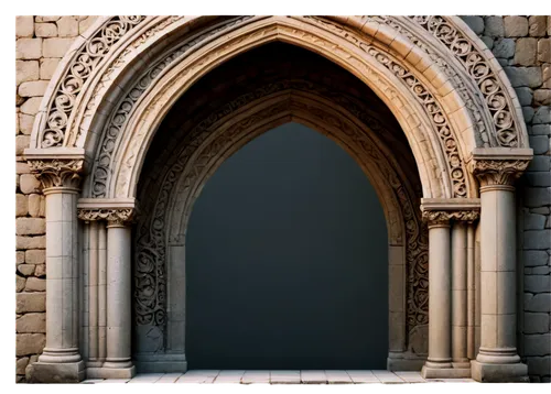 pointed arch,gothic architecture,church door,medieval architecture,round arch,doorway,archway,romanesque,buttress,stonework,portal,portcullis,arch,three centered arch,arches,half arch,semi circle arch,seamless texture,triumphal arch,architectural detail,Illustration,Paper based,Paper Based 08