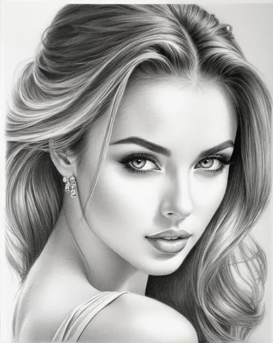 romantic portrait,girl drawing,girl portrait,fashion illustration,woman face,pencil drawings,charcoal drawing,charcoal pencil,beauty face skin,female beauty,eyes line art,pencil drawing,fashion vector,world digital painting,female model,airbrushed,beautiful model,woman's face,women's eyes,woman portrait,Illustration,Black and White,Black and White 30