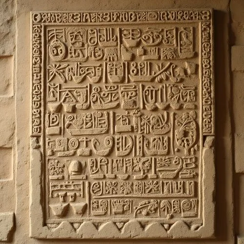 dendera,karnak temple,akkadian,akhenaton,datestone,carved wall