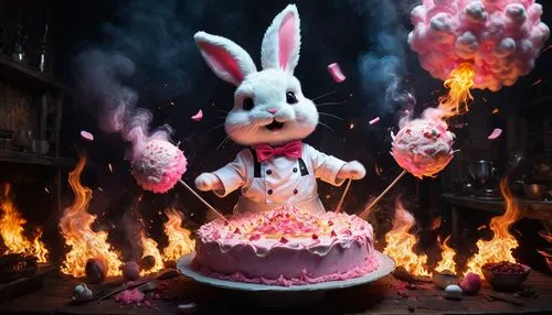 easter bunny,easter cake,easter theme,cake smash,easter fire,white rabbit,easter festival,bunny,easter celebration,happy easter,deco bunny,rabbit,easter rabbits,white bunny,happy easter hunt,easter,easter card,rabbits,happy birthday background,easter background,Photography,General,Fantasy