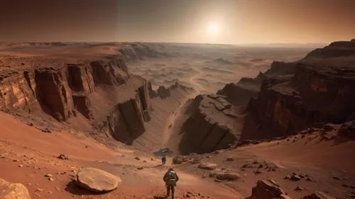 fantastic mars landscape,this is an artist's impression of a landscape,moon valley,farpoint,guards of the canyon,negev desert,valley of the moon,barsoom