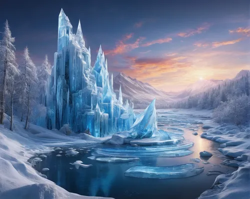 ice castle,ice landscape,ice planet,ice crystal,ice wall,water glace,winter background,frozen ice,fantasy picture,icemaker,fantasy landscape,ice floe,ice floes,northrend,ice queen,ice,winter landscape,crystalline,ice hotel,ice cave