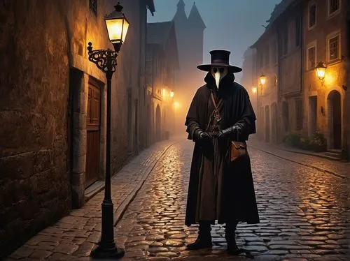 dickensian,whitby goth weekend,baskerville,witchfinder,zorro,pilgrim,strahd,nightwatchman,medieval street,alatriste,man with umbrella,de ville,corvo,sandeman,highwayman,bram stoker,guy fawkes,spymaster,lamplighter,gothicus,Art,Classical Oil Painting,Classical Oil Painting 29