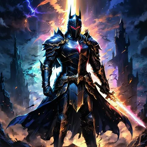 morgoth,melkor,elric,sauron,knight,darkseid,overlord,darklord,revan,malekith,darkhawk,excalibur,sotha,umbra,archvillain,cynosbatos,knight star,orthanc,archnemesis,anubis,Illustration,Japanese style,Japanese Style 03