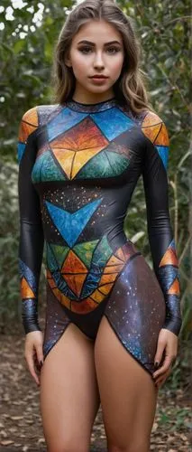 bodypaint,bodypainting,body painting,photo session in bodysuit,art model,neon body painting,tribal,bodysuit,fantasy woman,harlequin,latina,leotard,rubik,geometric body,ai,ammo,hd,body art,her,gymnast,Illustration,Realistic Fantasy,Realistic Fantasy 33