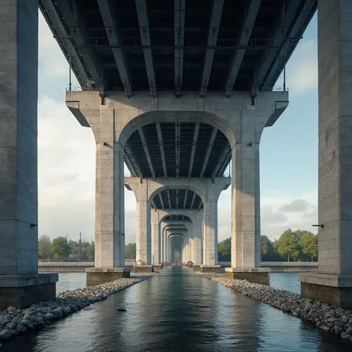 highway bridge,under the bridge,overbridges,overbridge,bridge piers,infrastucture,road bridge,guideway,memorial bridge,centerbridge,infrastructure,viaducts,railroad bridge,infrastructures,infrastructural,tangshan railway bridge,bridge - building structure,bayway,turcot,metairie,Photography,General,Realistic