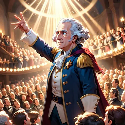 george washington,hamilton,robespierre,gw,salieri,alessandro volta,Anime,Anime,Cartoon