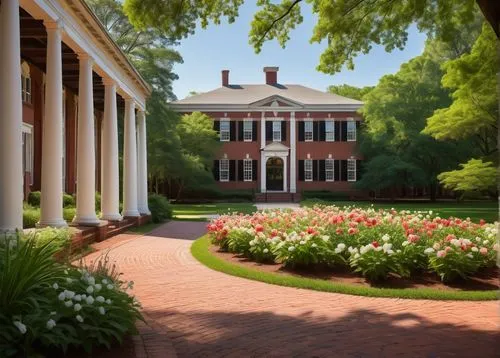 monticello,reynolda,uva,uga,brenau,pinehurst,longwood,bloomingston,greenbrier,umw,telfair,jeffersonian,dandelion hall,vsu,senneker,cary hill,greenbriar,albemarle,rose garden,dillington house,Art,Artistic Painting,Artistic Painting 21