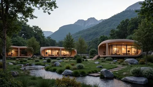 floating huts,house in the mountains,mountain huts,house in mountains,amanresorts,cabins,treehouses,lodges,luxury hotel,log home,cube stilt houses,luxury property,the cabin in the mountains,chalet,hushan,guizhou,cottars,forest house,asian architecture,chalets