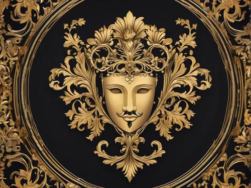 venetian mask,gold foil crown,art nouveau design,art nouveau frame,gold crown,golden wreath,royal crown,art nouveau,golden crown,art nouveau frames,gold foil art deco frame,art deco ornament,golden mask,gold stucco frame,gold mask,swedish crown,laurel wreath,art deco frame,crowned,the crown,Conceptual Art,Fantasy,Fantasy 22