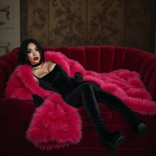 cruella de ville,cruella,diamanda,fur,dita,burlesque