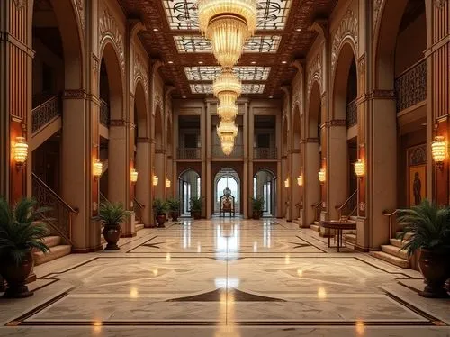 emirates palace hotel,the cairo,qasr al watan,amanresorts,rotana,habtoor,corridor,largest hotel in dubai,crown palace,galleria,riad,hall of nations,hotel hall,cairo,marble palace,hallway,riyadh,entrance hall,egypt,royal interior,Photography,General,Realistic