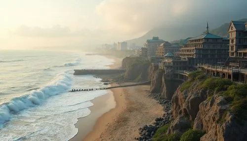 biarritz,azenhas do mar,cliffs ocean,brazilian beach,uluwatu,bathsheba,cliff coast,clifftop,oceanfront,miraflores,basque country,seaside resort,pacific coastline,cliffside,coastline,cliff top,dragonstone,beachfront,clifftops,cliffsides,Photography,General,Realistic