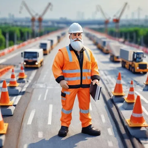 roadworker,vdot,roadworkers,roadbuilding,njdot,road works,Unique,3D,Panoramic