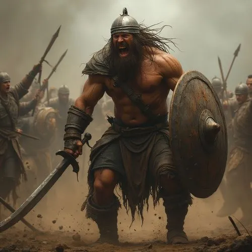 barbarian,sparta,leonidas,helaman,vercingetorix,achilles