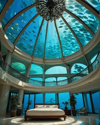 glass roof,aquariums,marine tank,great room,aquarium,house of the sea,jumeirah beach hotel,underwater playground,ocean paradise,luxury hotel,underwater world,fish tank,jumeirah,pool house,sleeping room,underwater oasis,ocean underwater,glass wall,infinity swimming pool,dreamhouse,Illustration,Vector,Vector 10