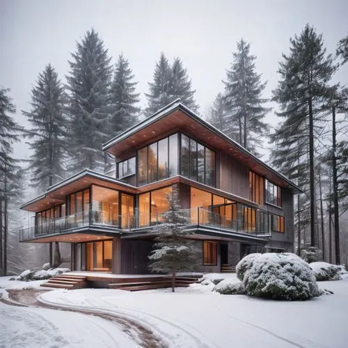 winter house,timber house,forest house,snow house,wooden house,mid century house,modern house,lohaus,cubic house,house in the forest,dunes house,passivhaus,glickenhaus,modern architecture,chalet,cantilevers,snow roof,snohetta,beautiful home,dreamhouse