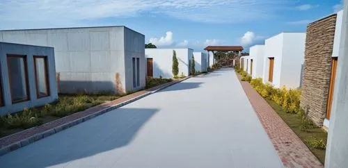 new housing development,townhomes,residencial,3d rendering,cohousing,ecovillages,Photography,General,Realistic