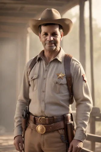 sheriff,park ranger,chief cook,cholado,brown hat,sheriff car,ranger,gunfighter,el capitan,american frontier,rifleman,cowboy action shooting,sombrero mist,wild west,cowboy,beef rydberg,steel helmet,western,television character,drover,Photography,Cinematic