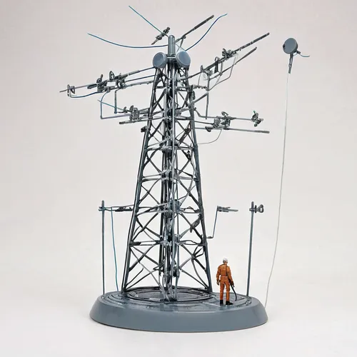 transmission tower,electricity pylons,high voltage pylon,electricity pylon,antenna tower,electric tower,wind power generator,telecommunications masts,radio masts,high voltage wires,scale model,radio antenna,high-wire artist,transmitter,wire sculpture,antenna parables,wind generator,wind turbine,electrical grid,cell tower,Unique,3D,Garage Kits