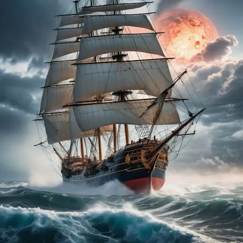 sea sailing ship,sail ship,sailing ship,full-rigged ship,galleon ship,three masted sailing ship,sloop-of-war,east indiaman,pirate ship,galleon,sailing ships,tallship,barquentine,tall ship,steam frigate,sailing vessel,scarlet sail,windjammer,mayflower,caravel,Photography,General,Realistic