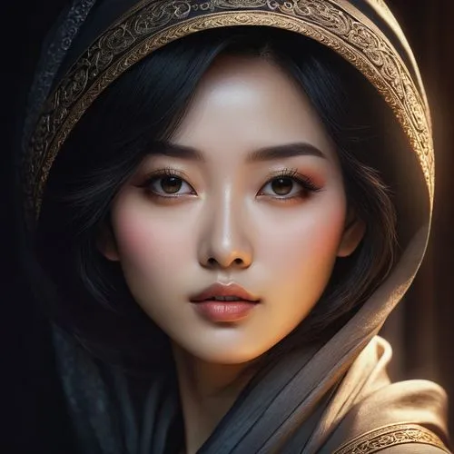 mongolian girl,asian woman,mulan,oriental girl,fantasy portrait,geisha girl,inner mongolian beauty,vietnamese woman,oriental princess,geisha,youliang,xueying,jianxing,yanzhao,world digital painting,japanese woman,xuebing,sizhao,suyin,wenzhao,Illustration,Realistic Fantasy,Realistic Fantasy 15