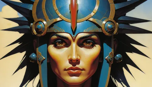 cleopatra,priestess,art deco woman,athena,headdress,pharaonic,pharaoh,warrior woman,inca face,ancient egyptian girl,head woman,horn of amaltheia,goddess of justice,sorceress,queen cage,poseidon god face,fantasy woman,adobe illustrator,artemisia,head icon,Conceptual Art,Fantasy,Fantasy 04