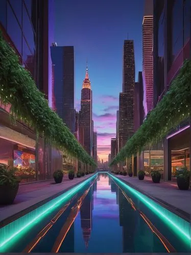 dubay,cybercity,chicago night,difc,futuristic landscape,light trail,hkmiami,streeterville,light trails,guangzhou,colored lights,damac,city trans,citylights,city lights,city scape,doha,cityzen,brickell,jbr,Illustration,Retro,Retro 09