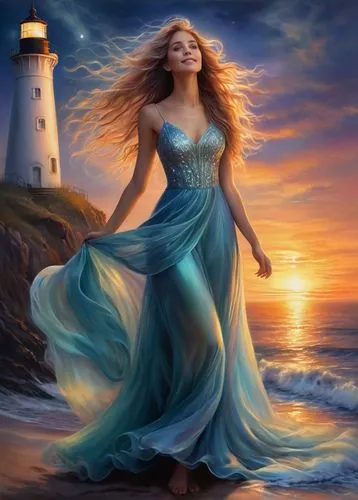 celtic woman,amphitrite,atlantica,fathom,fantasy picture,the sea maid,mermaid background,margaery,riverdance,ariadne,the wind from the sea,sirene,celtic queen,fantasy art,lighthouse,lyonesse,phare,sea fantasy,blue enchantress,arethusa,Conceptual Art,Daily,Daily 32