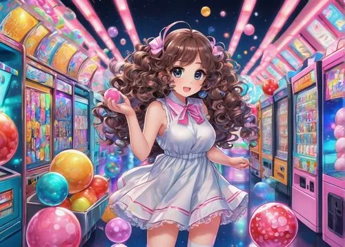 candy island girl,doll's festival,doll dress,cg artwork,party dress,mikuru asahina,candies,arcade,easter festival,dress doll,donut illustration,artistic roller skating,sugar candy,candy,naginatajutsu,artist doll,harajuku,honmei choco,birthday banner background,fashion doll,Conceptual Art,Daily,Daily 17