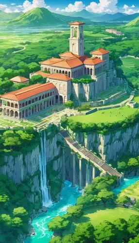 machico,meteora,seborga,katara,kanto,alfheim,Illustration,Japanese style,Japanese Style 03