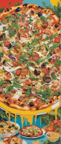 uttapam,pizza topping,pizza hawaii,the pizza,pizza stone,pizzeria,pizza supplier,pizza topping raw,california-style pizza,pizza,pizza service,slices,pan pizza,sicilian pizza,lahmacun,paella,brick oven pizza,pizza box,sicilian cuisine,carpaccio,Conceptual Art,Oil color,Oil Color 18