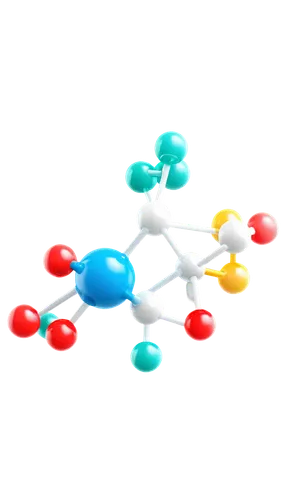 Ceramide molecule, 3D model, white background, transparent, molecular structure, chemical bond, atom representation, colorful, glowing effect, futuristic lighting, 3/4 composition, shallow depth of fi