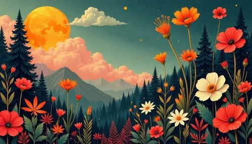 floral background,flower background,tulip background,mountain flowers,nature background,springtime background,Conceptual Art,Sci-Fi,Sci-Fi 08