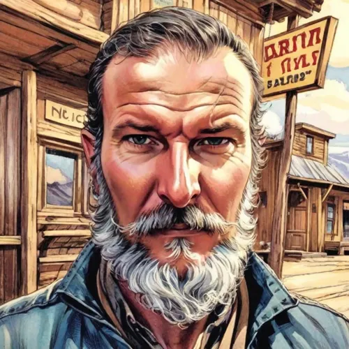 american frontier,merle black,silver fox,wild west hotel,drover,merle,montana,old man,wild west,deadwood,el capitan,pomade,lincoln blackwood,cowboy bone,pioneertown,the old man,chief cook,western,white beard,vendor