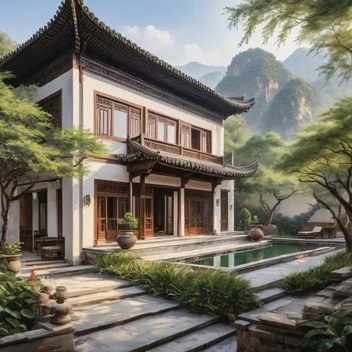 asian architecture,longshan,tianyang,yinzhen,beautiful home,baan,Photography,General,Natural