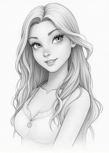 margaery,gothel,princess anna,margairaz,eilonwy,girl drawing,Illustration,Black and White,Black and White 08