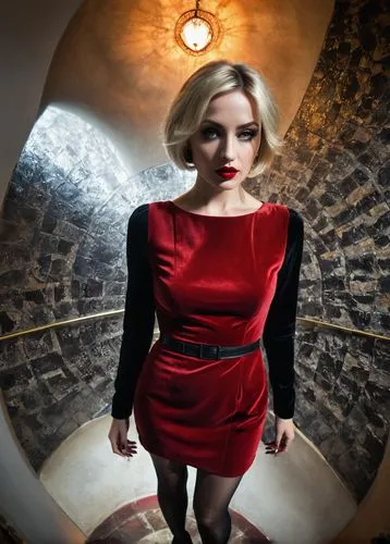 man in red dress,girl in red dress,lady in red,red tunic,red coat,poppy red,red dress,red dahlia,fisheye,loboda,giulietta,mouret,fish eye,redcoat,femme fatale,caprica,hourglass,aliona,red,volkova,Photography,Fashion Photography,Fashion Photography 23