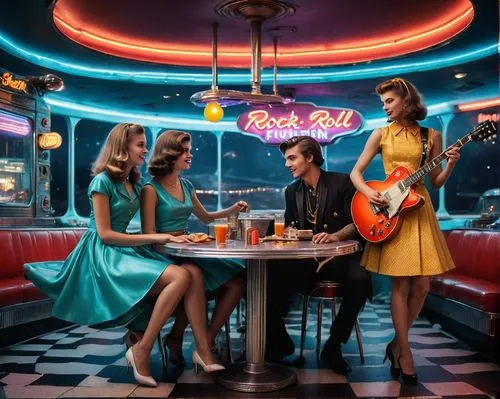 retro diner,danelectro,riverdale,lachapelle,retro women,diner,50's style,retro pin up girls,fifties,retro woman,diners,nighthawks,pin-up girls,pin up girls,soda shop,chromatics,jukebox,cosmopolitans,boufflers,realjukebox,Photography,General,Fantasy