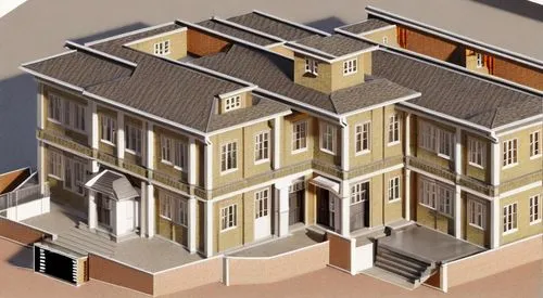 Add variation to villa design with lighter colours,model house,town house,poundbury,dolls houses,folgate,palladian,miniaturist,colnaghi,dormers,marshalsea,mansard,house drawing,sketchup,houses clipart