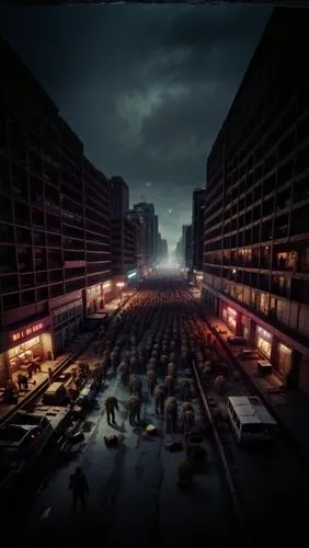 kowloon city,dystopian,post apocalyptic,post-apocalypse,post-apocalyptic landscape,destroyed city,apocalyptic,black city,underground car park,under the moscow city,gunkanjima,kowloon,district 9,parking lot,underground garage,urbanization,hashima,slums,busan night scene,ghost town