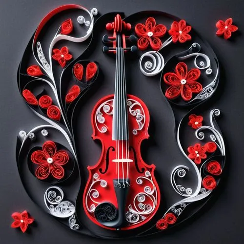 Black red and white violin with lots of cute backgrounds for kids,violoncello,violin,musical note,treble clef,violone,violin key,bass violin,music note,music note frame,musical notes,violins,music not