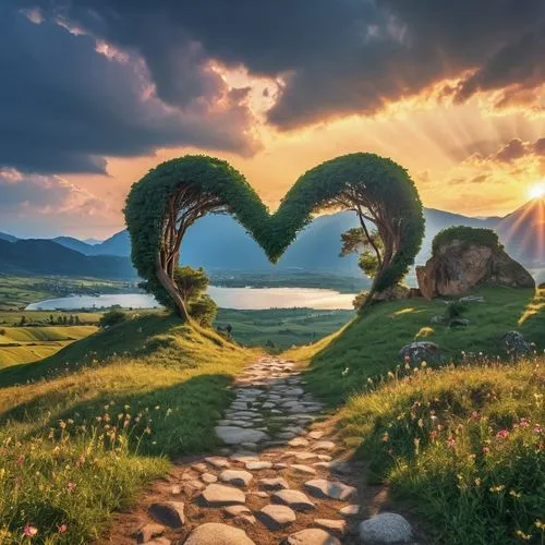 nature love,the luv path,land love,love earth,landscape background,jeju island,home landscape,norway island,beautiful landscape,stone heart,the heart of,hobbiton,romantic scene,ireland,cute heart,winged heart,green landscape,heart-shaped,love heart,nature landscape,Photography,General,Realistic