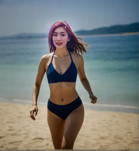 Movie poster, Korean, swimsuit, summer, beach, vitality, running,phuquy,beach background,yeonsan hong,sujeonggwa,fitness model,solar,kim,kuta,kimjongilia,hojuela,korean won,japanese idol,paeonie,songp