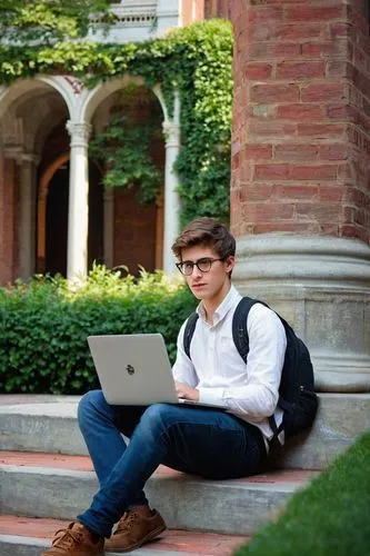 college student,scholar,princetonian,harvard,collegiate,gallaudet university,depauw,undergrad,scholarly,academic,penn,studious,mdiv,senior photos,tcnj,man on a bench,wesleyan,distance learning,campuswide,intercollegiate,Art,Classical Oil Painting,Classical Oil Painting 42