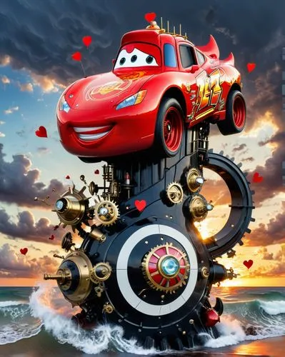 kachoen,kachim,cartoon car,turbo,red motor,hotrod car,cars,muscle car cartoon,motor car,hotrod,car-parts,steam icon,social,automotive tire,car scrap,carbossiterapia,cog,crash-land,famous car,car racing,Illustration,Abstract Fantasy,Abstract Fantasy 23